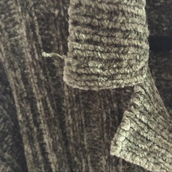 Surya Olive Green Long Sleeve Cardigan Sweater M - Picture 4 of 6